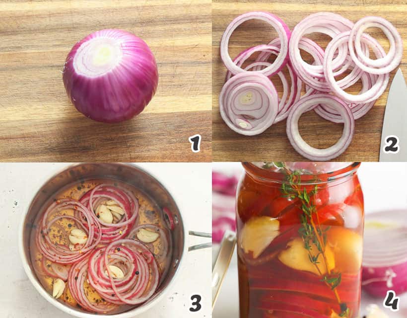 Instruction for Pickling Onions