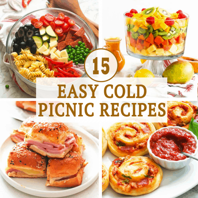 The Clever Way To Keep Your Picnic Foods Cold And Organized