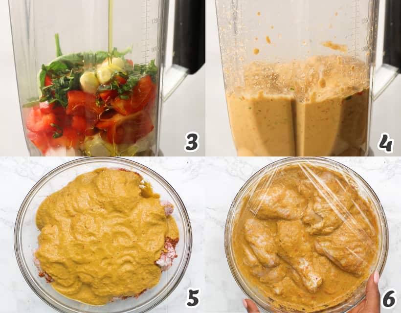 Make a marinade and marinate the meat