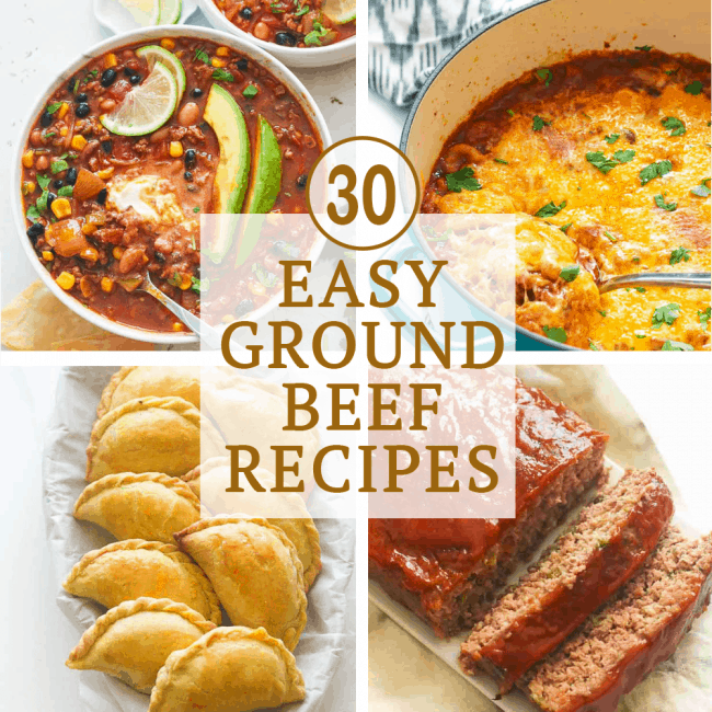 Easy Ground Beef Recipes