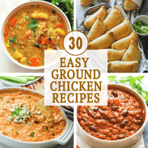 Easy Ground Chicken Recipes