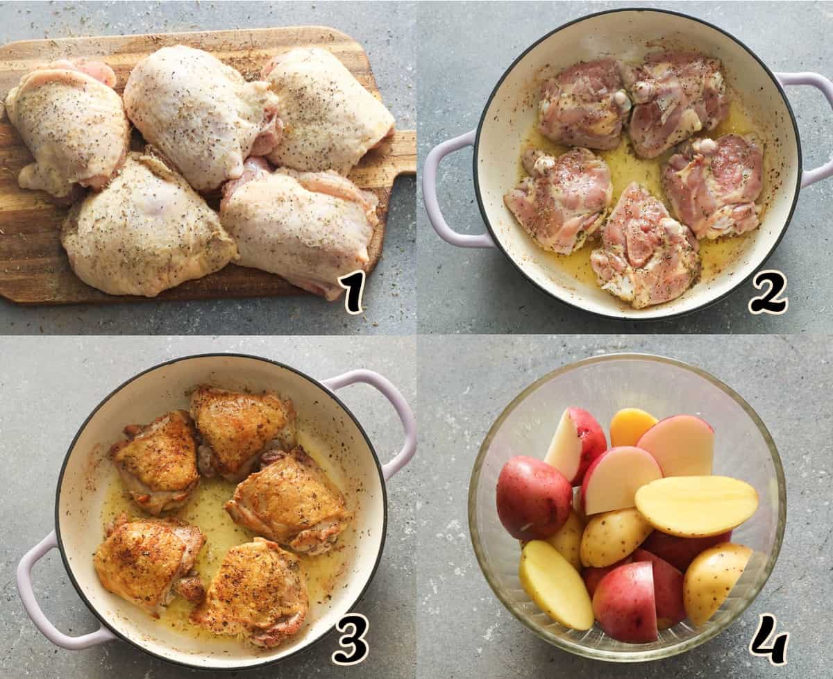 Instant pot chicken vesuvio best sale