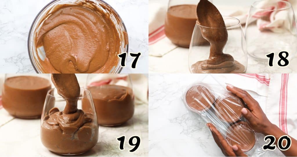 Chocolate Mousse Instructions 17-20