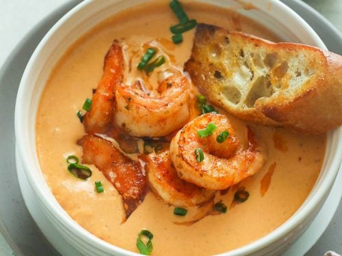 CREAMY LOBSTER BISQUE, SOUP, SEAFOOD