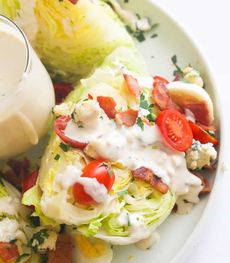 Wedge Salad Closeup