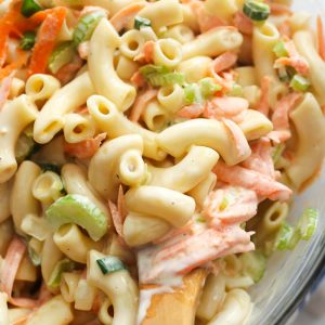 Hawaiian mac and salad