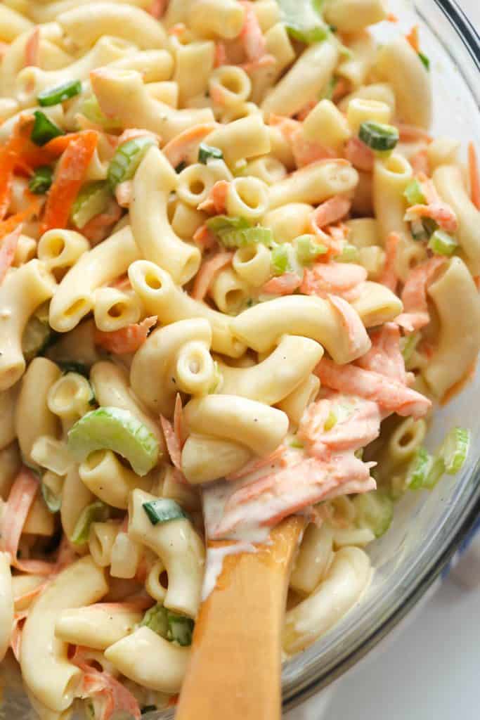 Hawaiian mac and salad