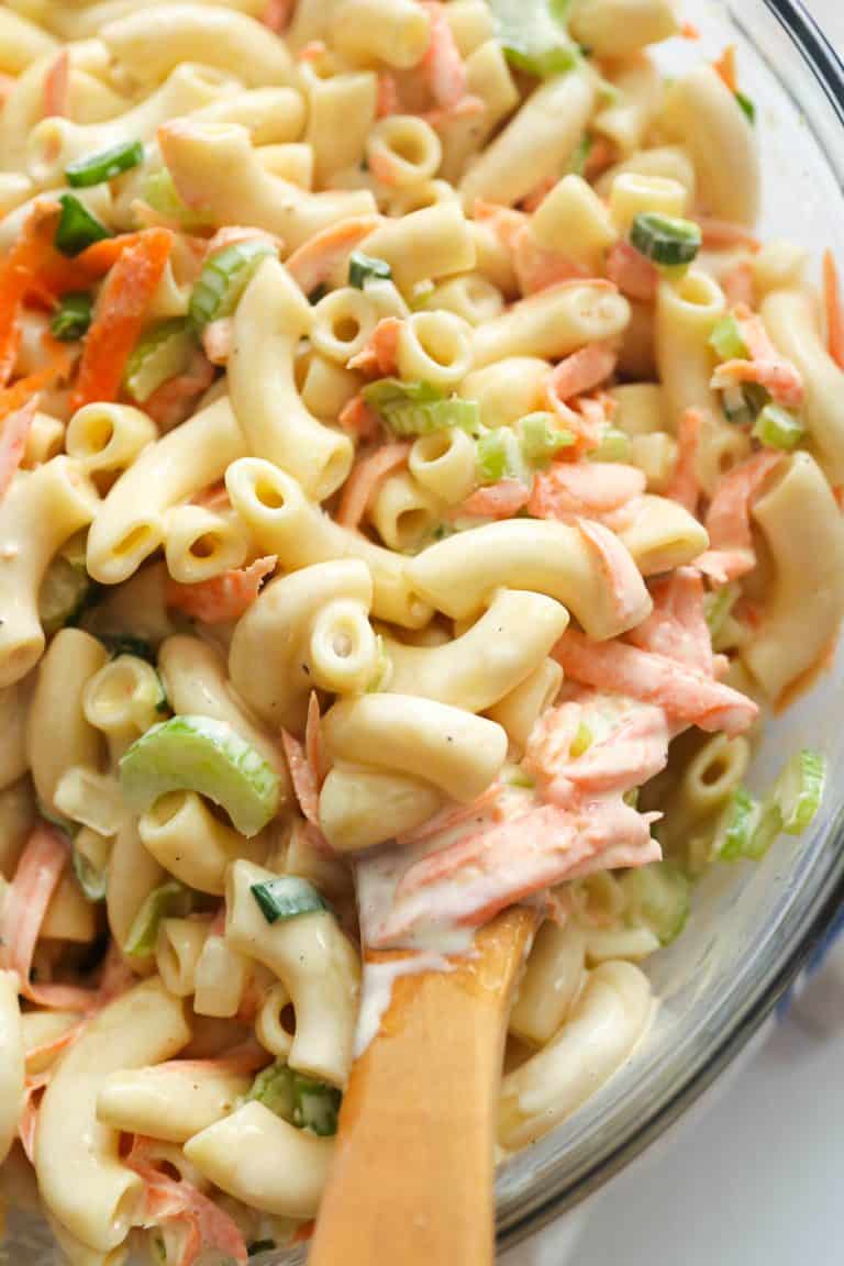 Hawaiian mac and salad