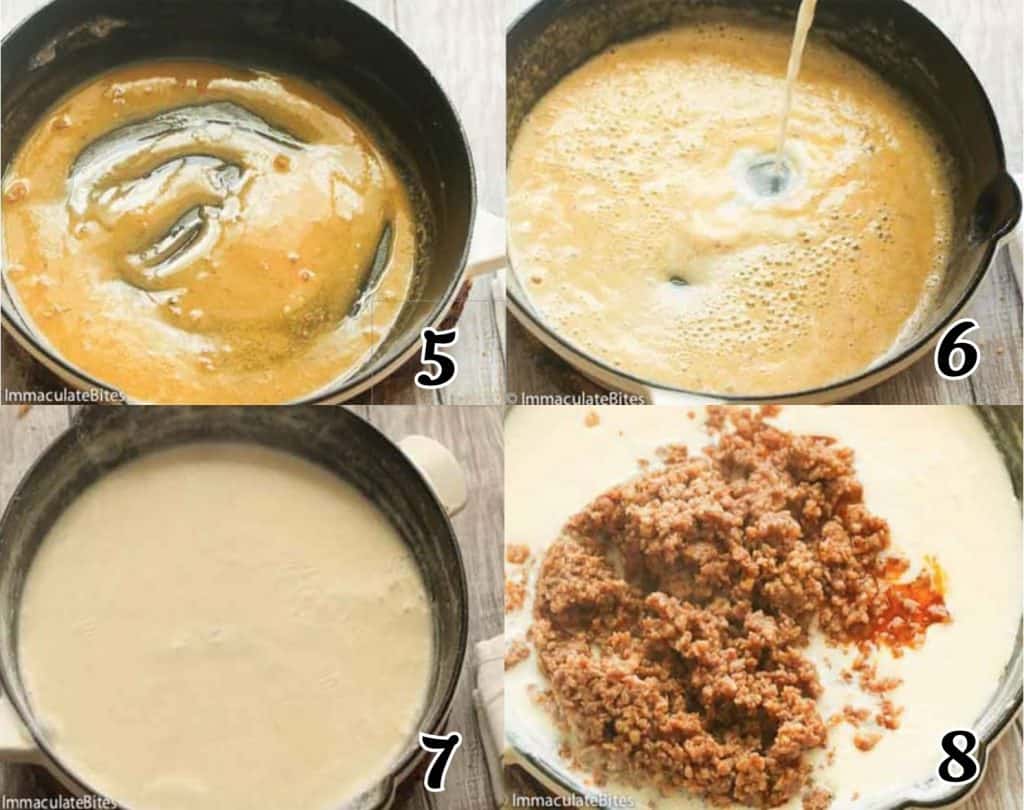 Sausage Gravy Instructions 5-8