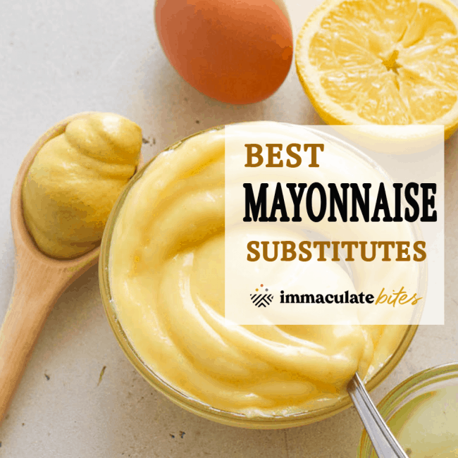 Mayonnaise Substitute Immaculate Bites