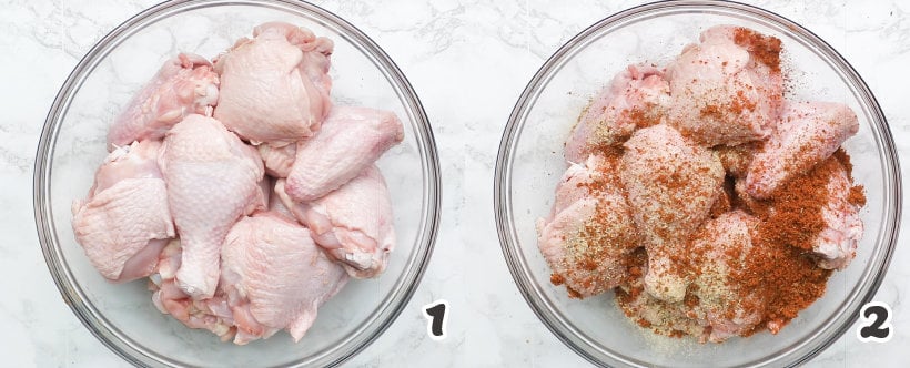 Preparation and marination