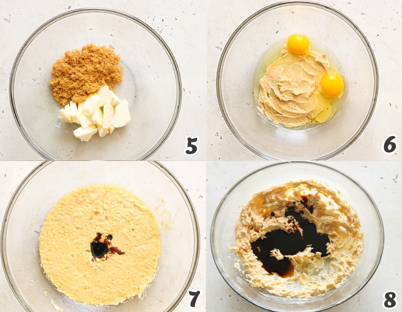 Combining wet ingredients