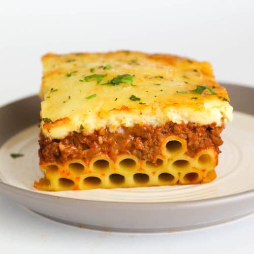Greek Pastitsio Recipe - Immaculate Bites