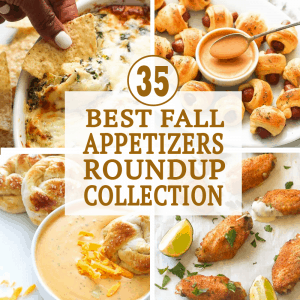 35 Best Fall Appetizers Roundup Collection