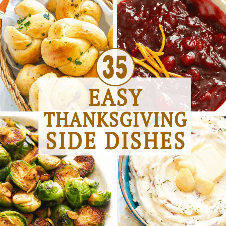 Easy Thanksgiving Side Dishes.