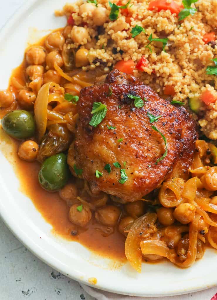 Chicken Tagine with couscous