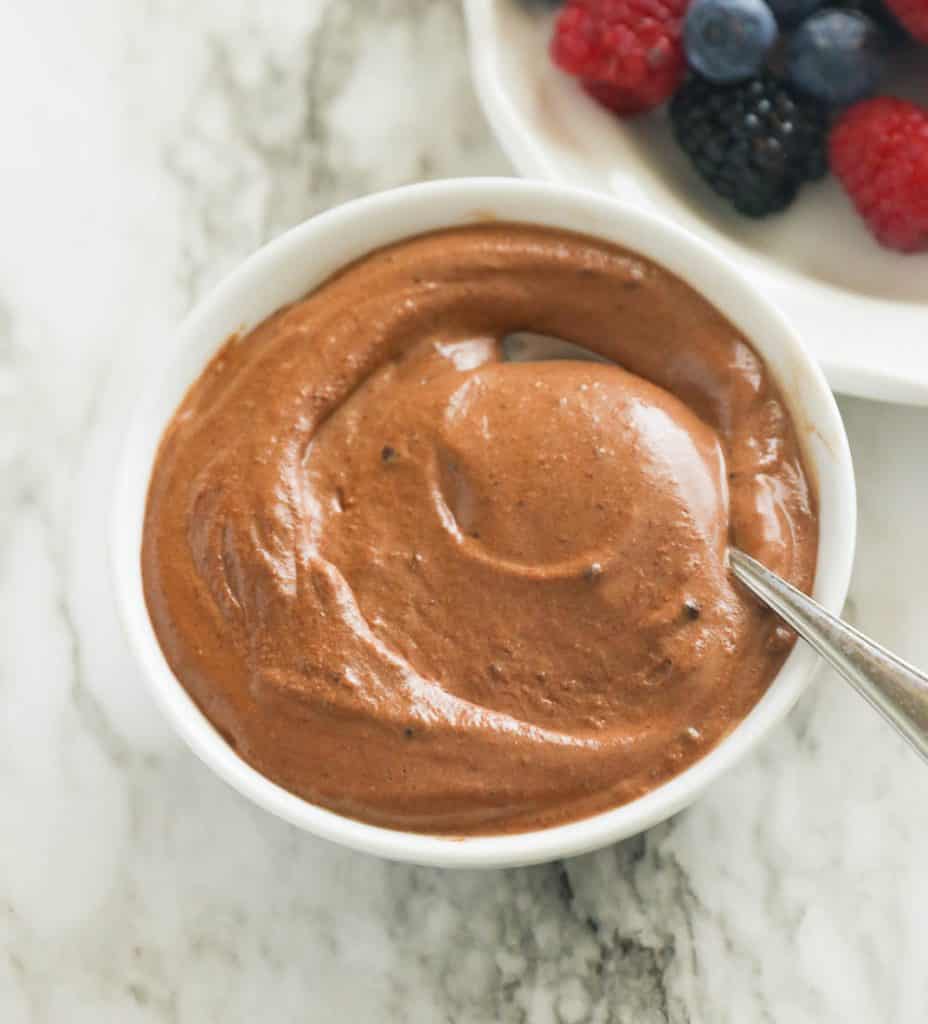 Chocolate Mousse with a Spoon