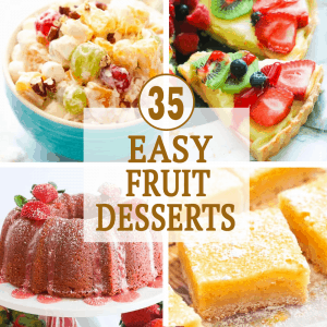 Easy Fruit Desserts