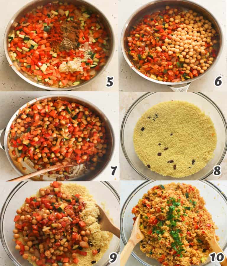 Moroccan Couscous (Plus VIDEO) - Immaculate Bites
