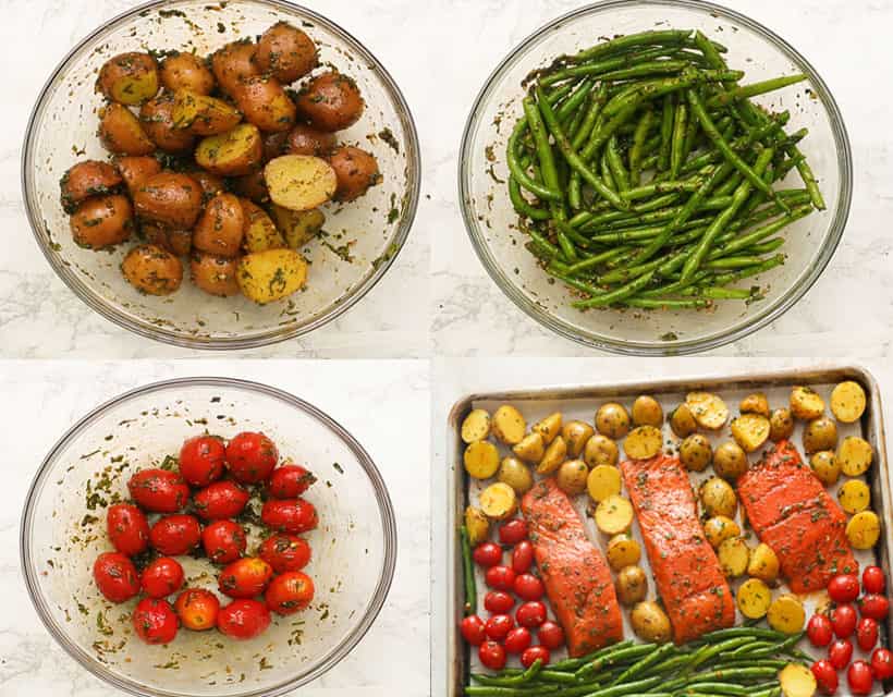Vegetables coated in Cajun Spice Mixture