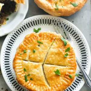 Meat Pie on a Plate