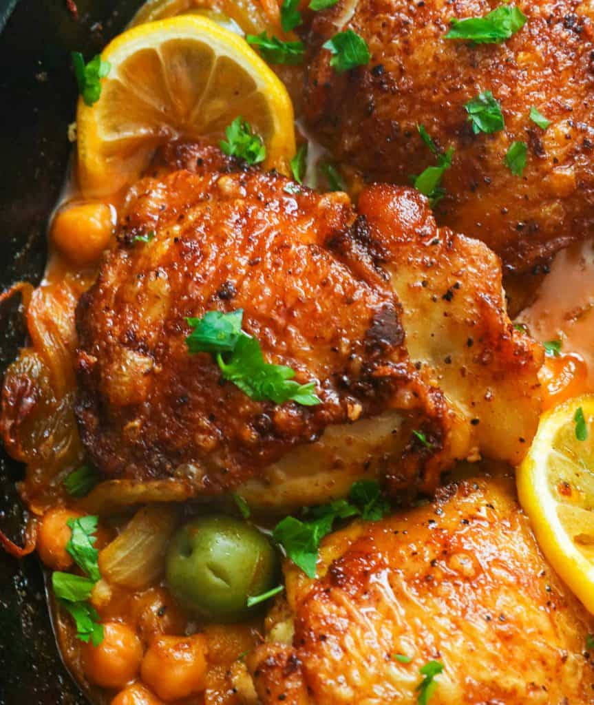 Moroccan Chicken Tagine