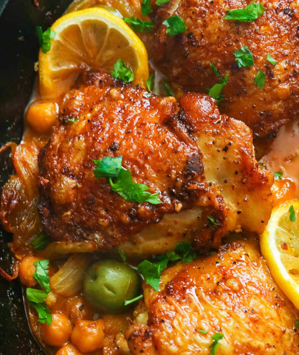 moroccan chicken tagine