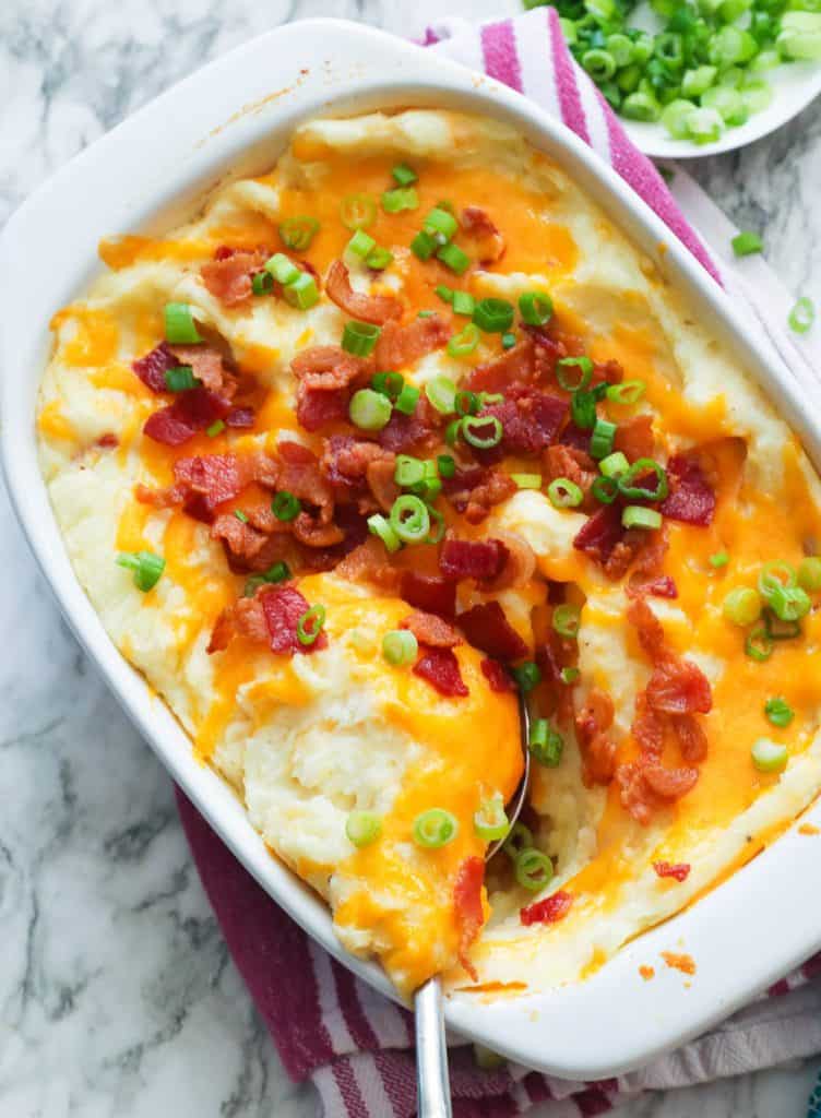 Loaded Mashed Potato Casserole