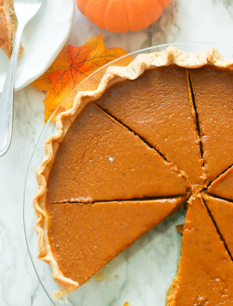 Pumpkin Pie Slices