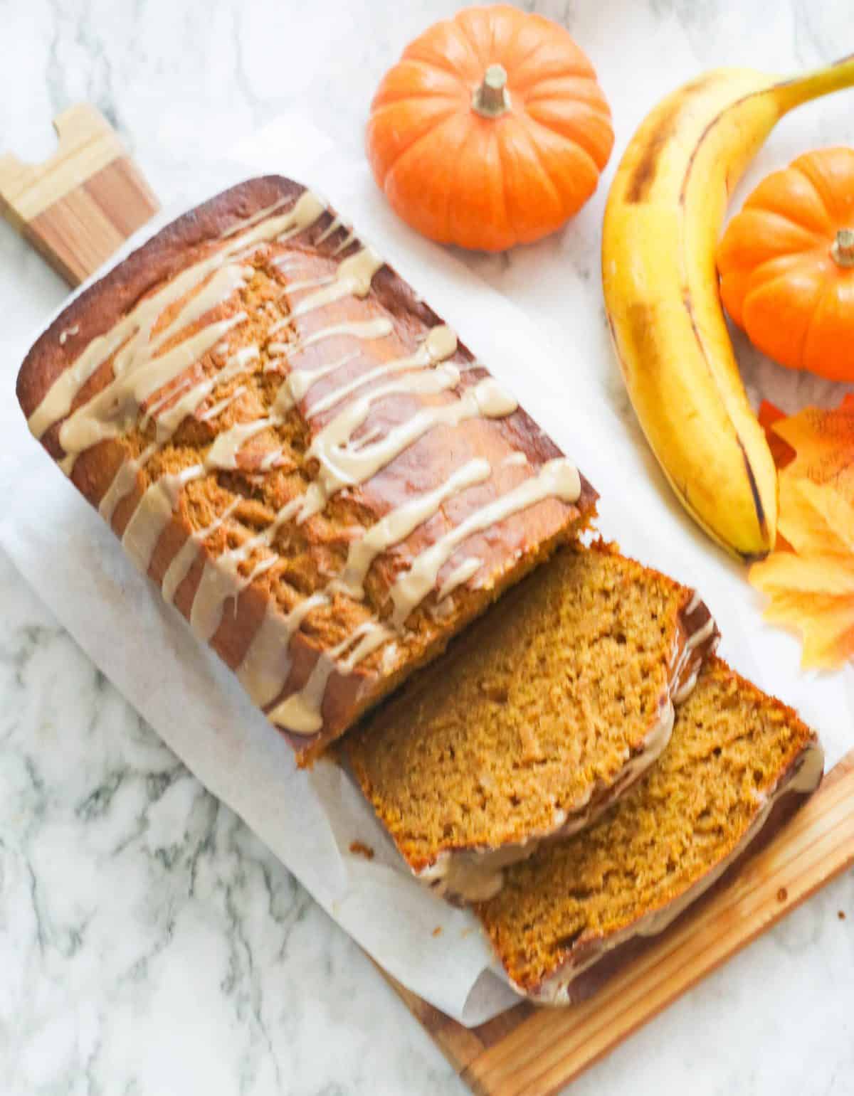 Pumpkin Banana Bread