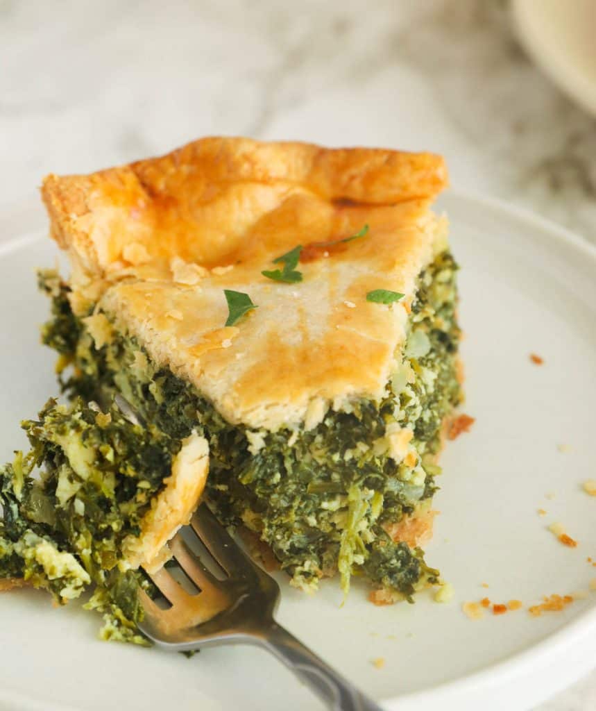 A Slice of Greek Spinach Pie