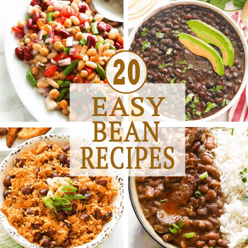 20 Easy Bean Recipes - Immaculate Bites