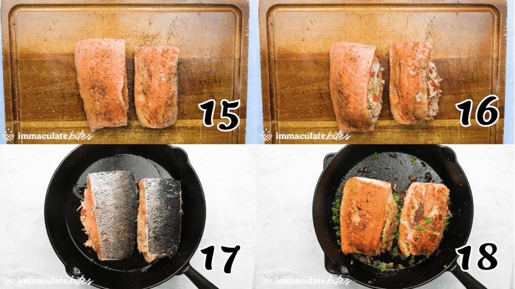 Crab and Salmon 15-18