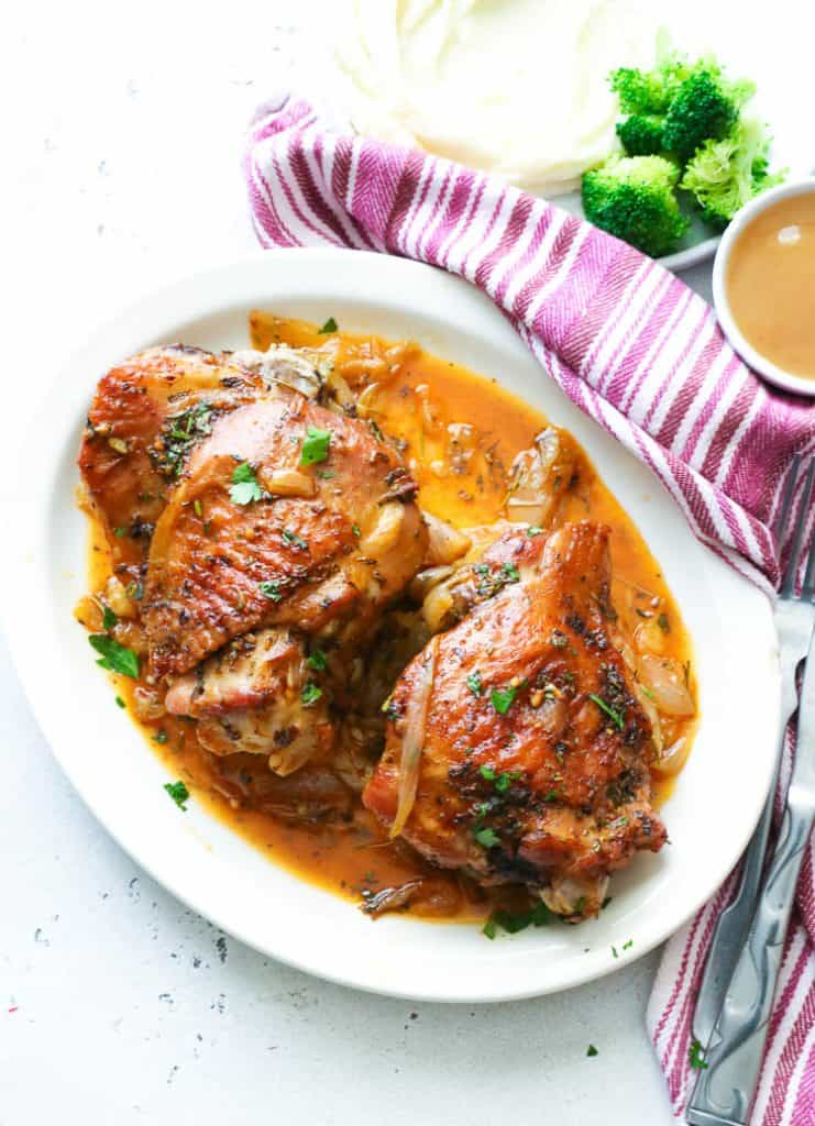 Roasted Turkey Thighs