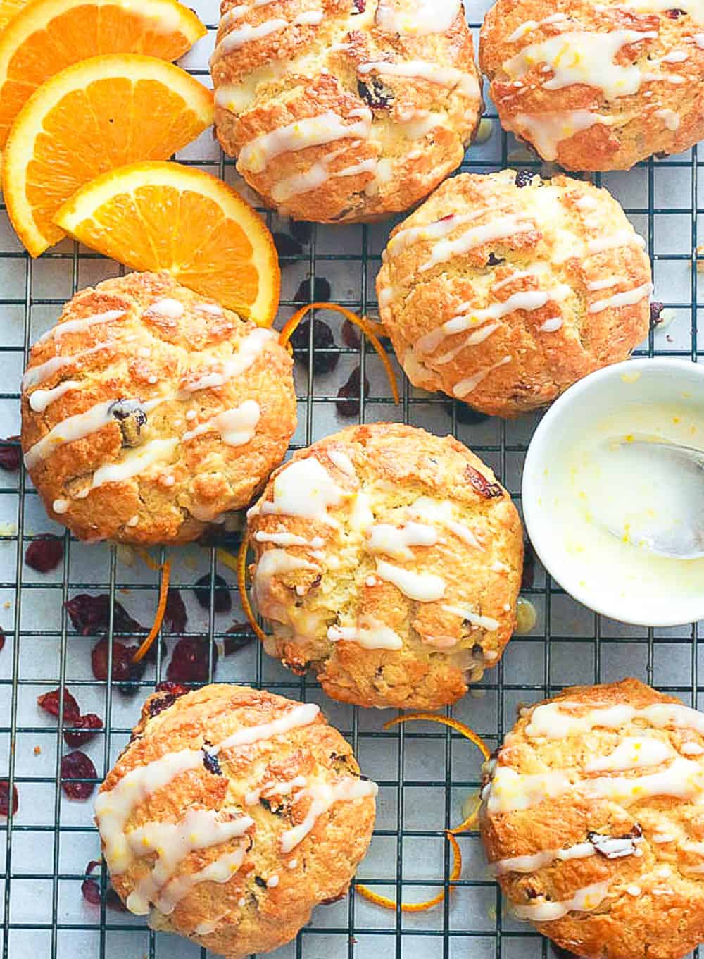 Cranberry-Orange Scones in a Cast Iron Skillet – Field Company