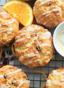 Orange Cranberry Scones 1