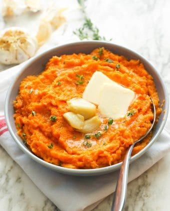 Mashed Sweet Potatoes (In 2 Versions + VIDEO) - Immaculate Bites