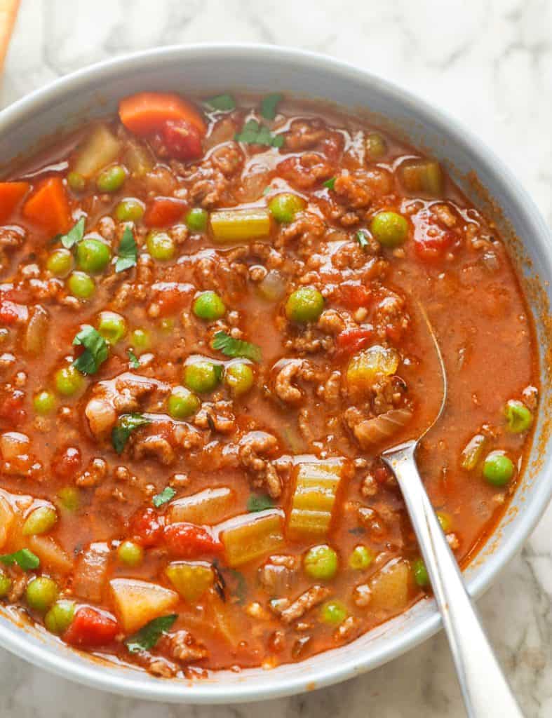 Hamburger Soup (Plus VIDEO)