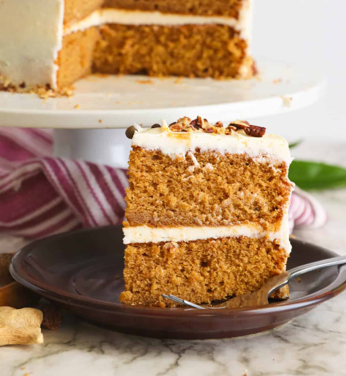 Spiced Holiday Cake - Foodess