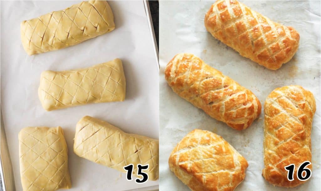 Salmon Wellington 15-16