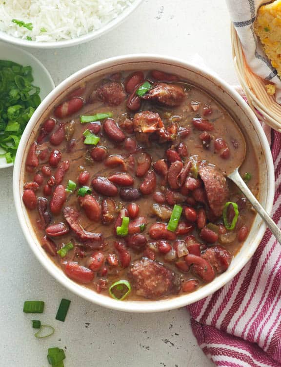 Easy red beans and rice recipe