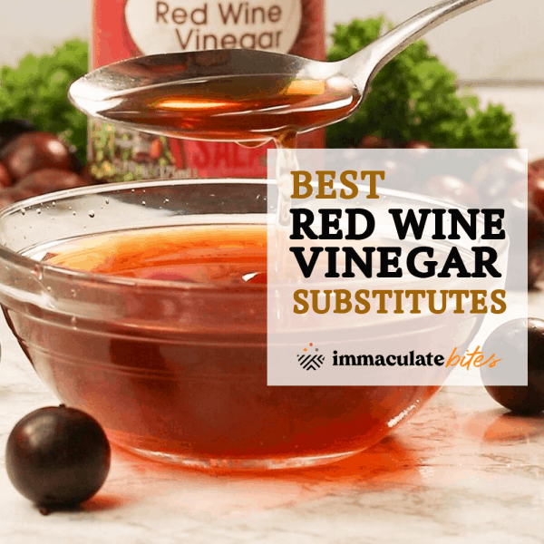 Red Wine Vinegar Substitute Immaculate Bites