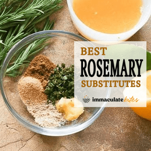 best rosemary substitutes