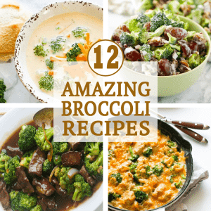 An amazing collection of broccoli recipes