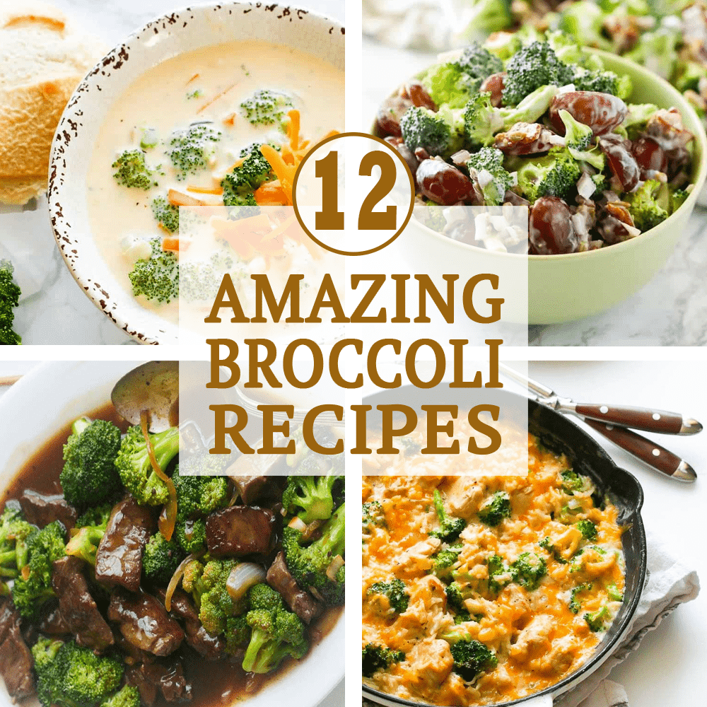 12 Amazing Broccoli Recipes for your health