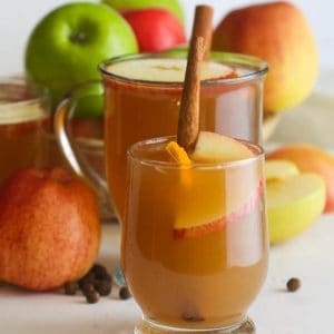 Homemade Apple Cider in a mug