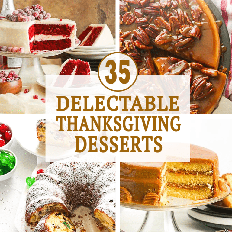 Delectable Thanksgiving Desserts.