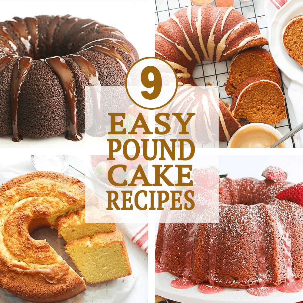 Easy Pound Cake Recipes