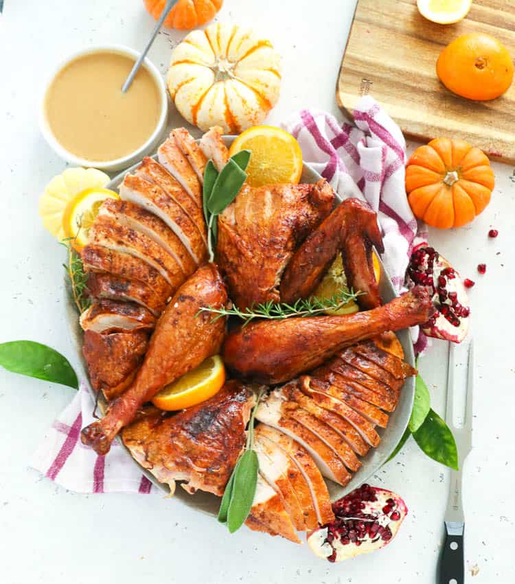 Carved Smoked Turkey