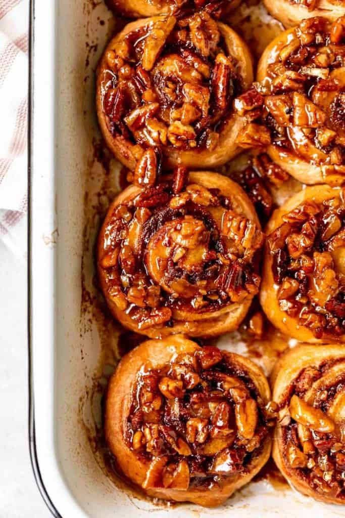 Bourbon Pecan Sticky Buns